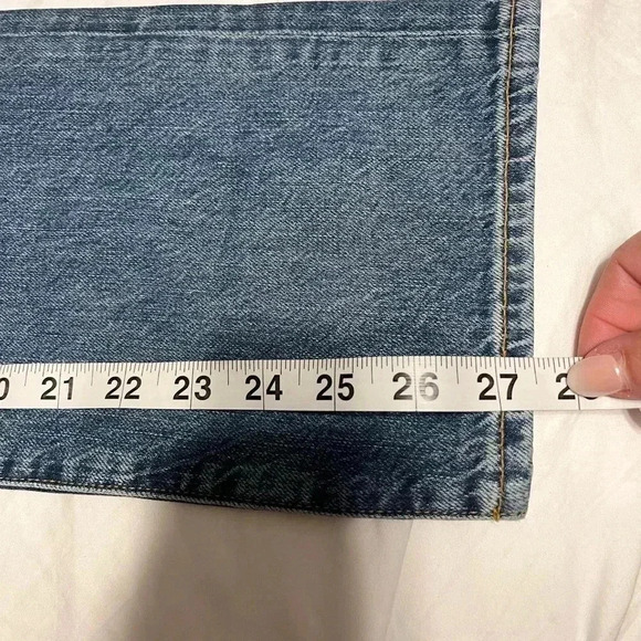 J Crew Jeans Slim Boyfriend Premium Denim Patch Floral Cropped NWT Size 26 - Picture 9 of 9